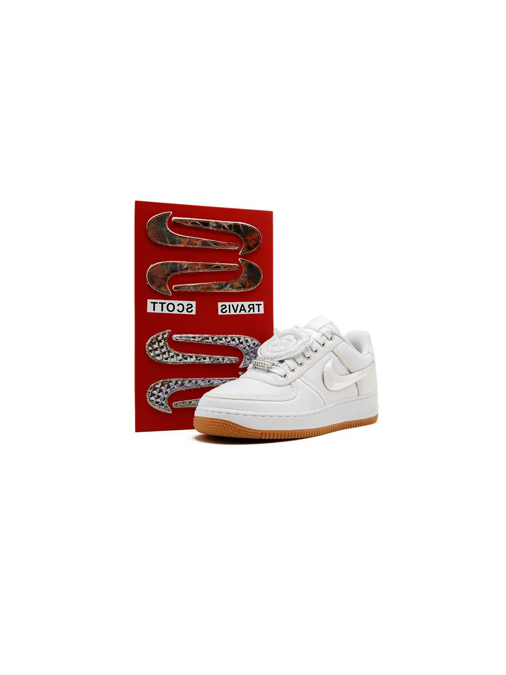 Nike Air Force 1 Low X Travis Scott 'White'