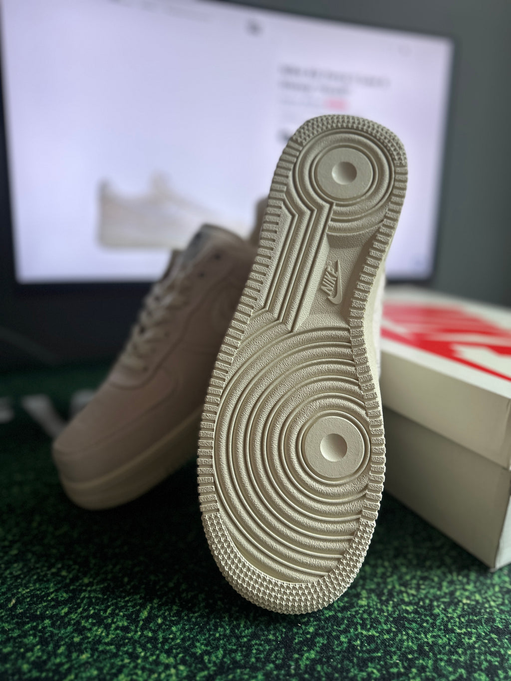 Nike Air Force 1 Low X Stussy "Fossil"